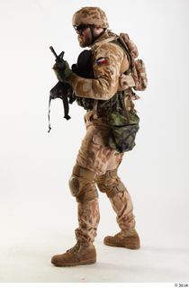  Photos Robert Watson Army Czech Paratrooper Poses standing whole body 0022.jpg